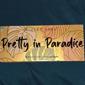 Violet Voss Pretty in Paradise Palette with Gold and Pink Hues